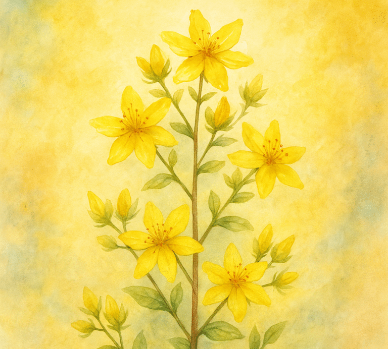 Sets the emotional tone and beauty of the herb, great for visual anchoring and Pinterest pins